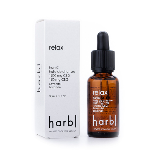 CBD CBG oil with Lavender essential oil. Bio certified hemp